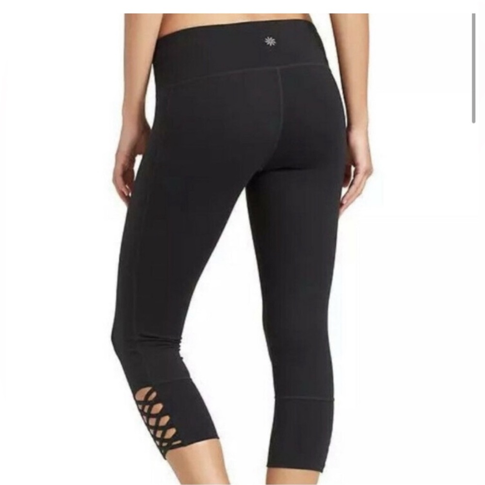 Athleta Mind Over Matter Cropped Leggings black medium
